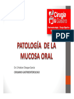 Patologia de La Mucosa Oral