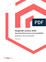 MagiCAD 2024 Operating Environment and Compatibility EN