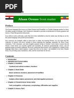 Afaan Oromo