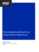 Metodología de Calificación de Proyectos de Infraestructura