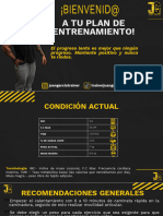 Plan de Entrenamiento Online