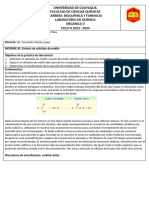 Formato de Informe Química Orgánica II