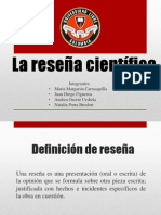 La Reseña Científica