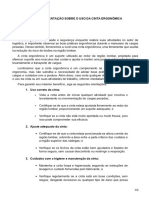 Termo de Orientação Sobre o Uso Da Cinta Ergonômica