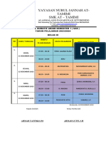 Jadwal Sas Kelas Xi