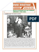 Gobierno Revolucionario de Las Fuerzas Armadas de 1968 A 1980 para Quinto Grado de Secundaria