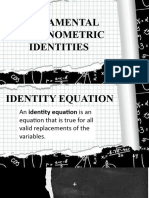 Fundametal Trigonometric Identities