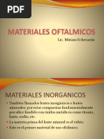 3MATERIALES OFTALMICOS Lentes Inorganicos