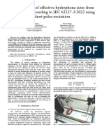 Determination of Effective Hydrophone Sizes From 1 To 50 MHZ According To Iec 62127-3:2022 Using Short Pulse Excitation