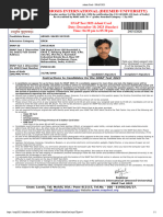 ARSHIL Admit Card - SNAP 2023