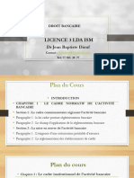 Cours Droit Bancaire Ism 2023 - Copie