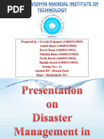 DISASTER Management in India