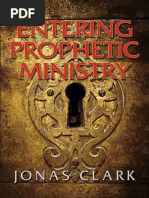 Entering Prophetic Ministry - Jonas Clark