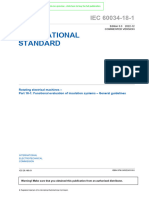 IEC 60034-18-1 Function Evaluation of Insulation Systems-General Guidelines