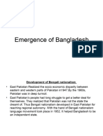 Emergence of Bangladesh