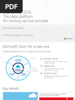 SQL Server 2016 ITDM - Sales Deck