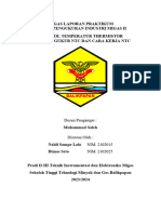 Tugas 4 Laporan TPIM Praktikum Kontrol Temperatur NTC