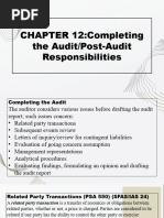 Auditing 1 Chapter 12 13