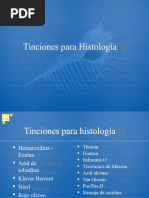 Tinciones para Histologia