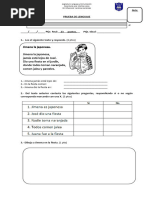 Prueba de Lenguaje 1