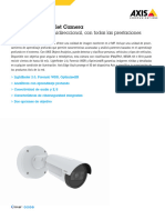 Datasheet Axis p1465 Le Bullet Camera Es ES 421815