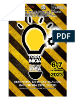 PROGRAMA Seminario Investigación INGENIERIA CIVIL 2023B