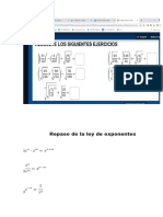 Repaso de La Ley de Exponentes