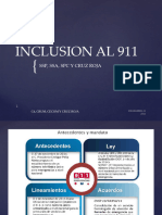 Inclusion Al 911 Corta