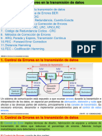 Unidad 6 Errores en La Transmisión de Datos