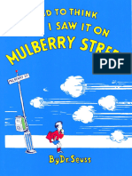 And To Think That I Saw It On Mulberry Street (Dr. Seuss (Theodor Seuss Geisel) ) (Z-Library)