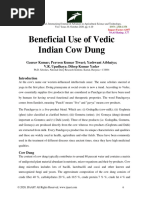 Cow Dung The Vedic Ways