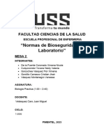 Informe-1 Practica - Normas de Bioseguridad