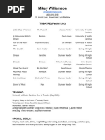 Theatre Resume Dec 2023