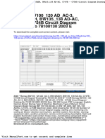 Bomag bw100 - 120 Ad - Ac 3 Bw125adh bw135 - 138 Ad Ac c747b c754b Circuit Diagram Drawing No 78100130 2003 e