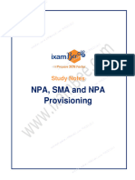 Understanding NPA, SMA and NPA Provisioning