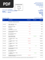 3 Month Statement