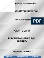 Capitulo III Pirometalurgia Del Hierro