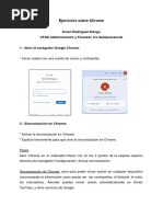 Ejercicios de Chrome