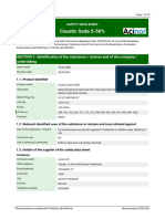 Caustic Soda 5-50% MSDS Acinor