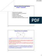 2023-2 INACAP Analisis Circuitos U04-1 Cuadripolos