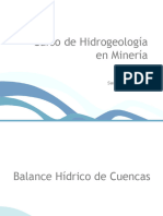 Balance Hidrico en Cuencas