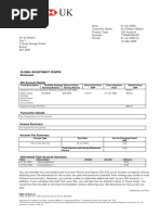 Global Investment Centre - Statement - Document