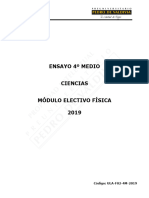 Ensayo Psu Ciencias Física