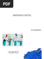 Materials Notes Sem 2