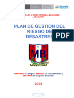 Plan Gestion de Riesgo 2023 MB