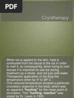 Cryotherapy