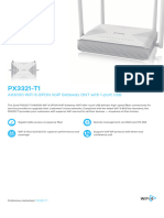 DataSheet ONT ZYXEL PX3321-T1 AX3000