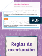 Reglas Ortográfica