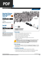 Oversized Primary Pulley Regulator Valve Kit: Jatco/Nissan JF015E (RE0F11A)