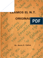 (A. E. Caïrus) Leamos El N.T. Original (Libro)